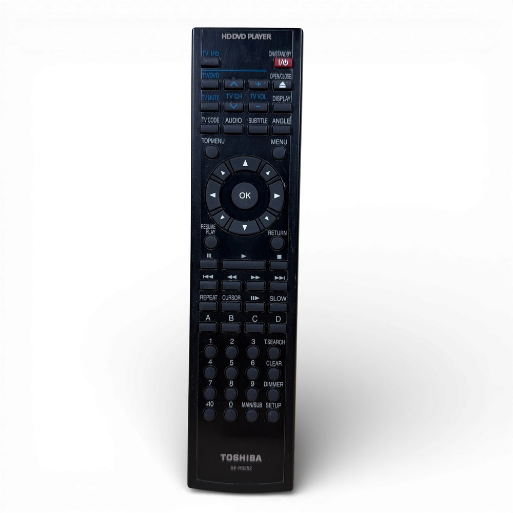 OEM Toshiba SE-R0252 Remote for Toshiba HD DVD Player HD-A20 A35 A35KC‎ A2KU